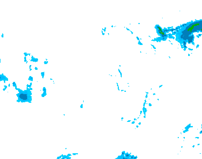 GDPS precipitation 120 hour forecast chart for Canada based on 2025/11/29 1200Z data