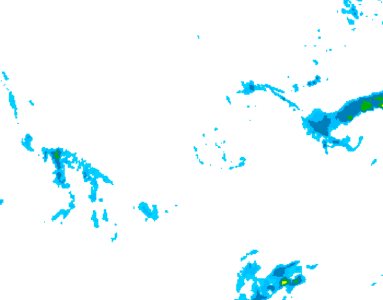 GDPS precipitation 156 hour forecast chart for Canada based on 2025/11/29 1200Z data