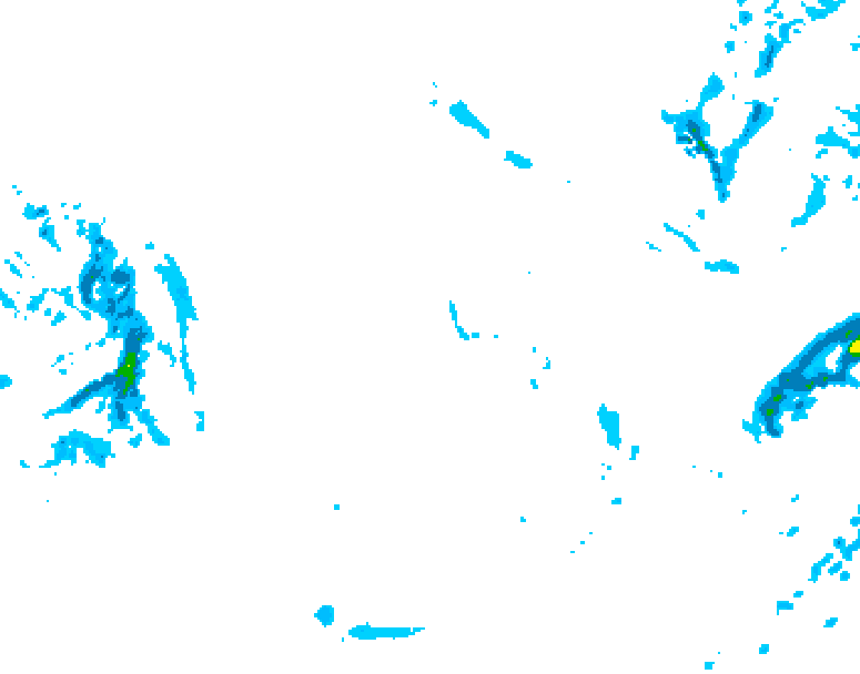 GDPS precipitation 192 hour forecast chart for Canada based on 2025/11/29 1200Z data