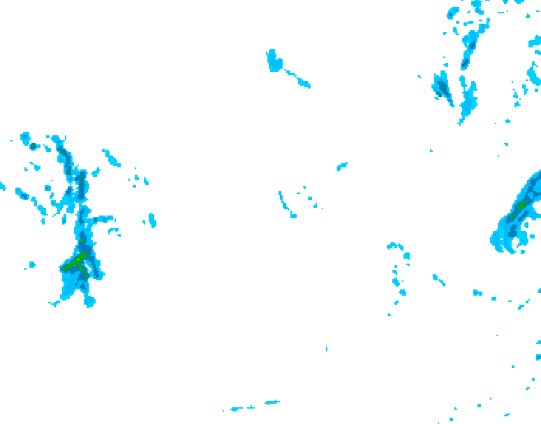 GDPS precipitation 198 hour forecast chart for Canada based on 2025/11/29 1200Z data
