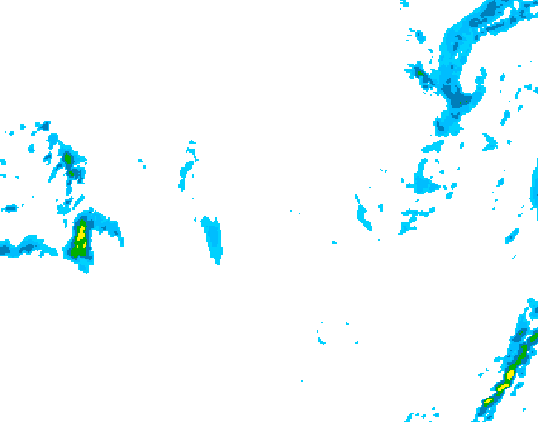 GDPS precipitation 240 hour forecast chart for Canada based on 2025/11/29 1200Z data