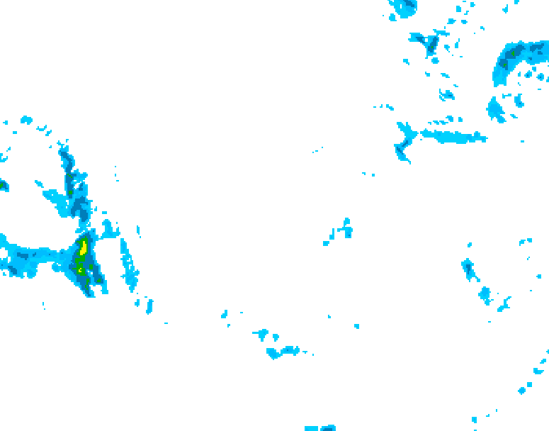 GDPS precipitation 204 hour forecast chart for Canada based on 2025/11/30 0000Z data