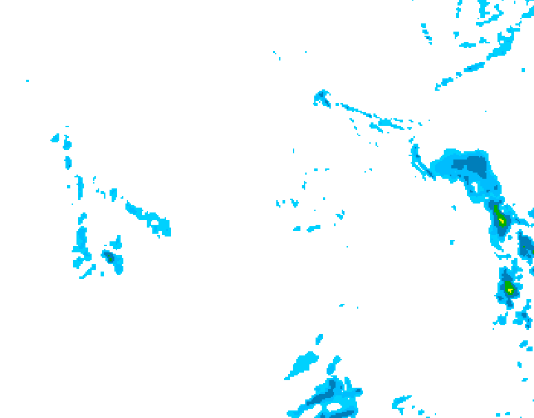 GDPS precipitation 036 hour forecast chart for Canada based on 2025/11/30 1200Z data