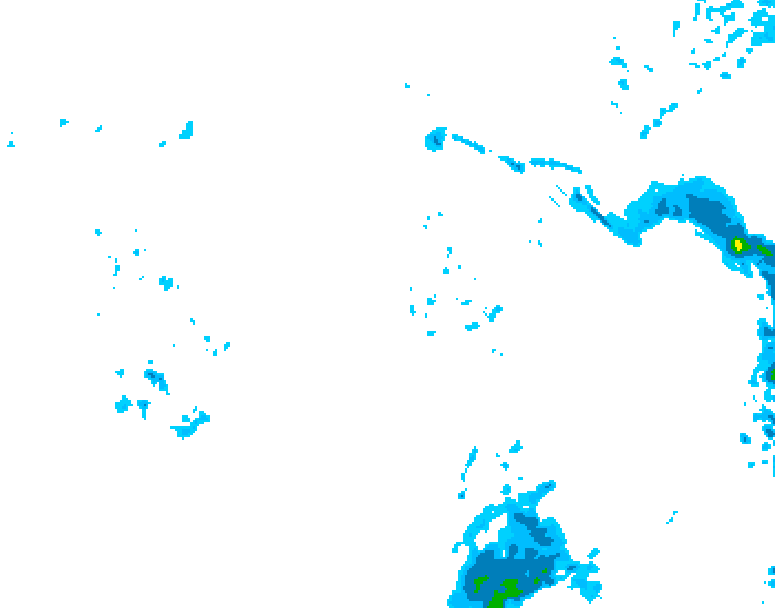 GDPS precipitation 042 hour forecast chart for Canada based on 2025/11/30 1200Z data