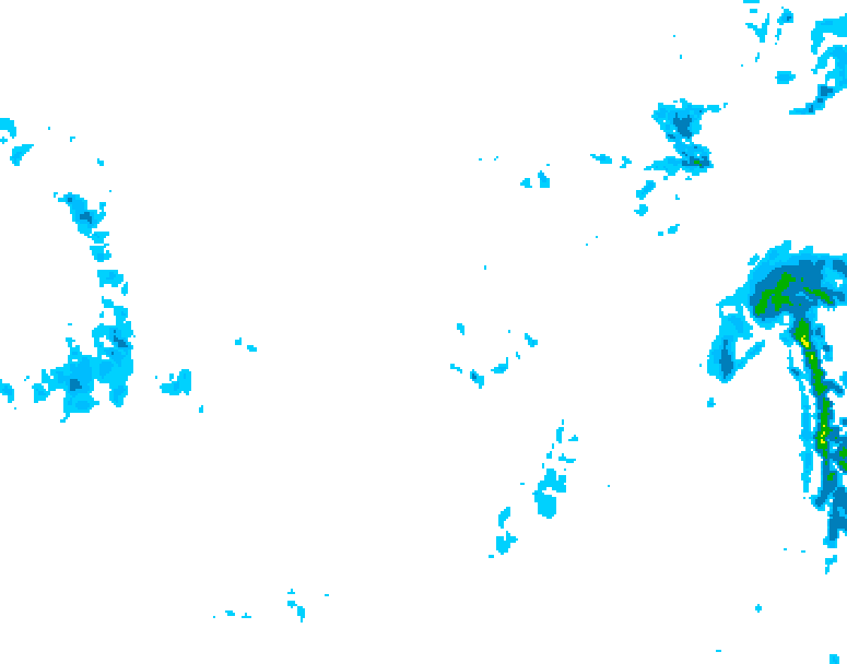 GDPS precipitation 078 hour forecast chart for Canada based on 2025/11/30 1200Z data