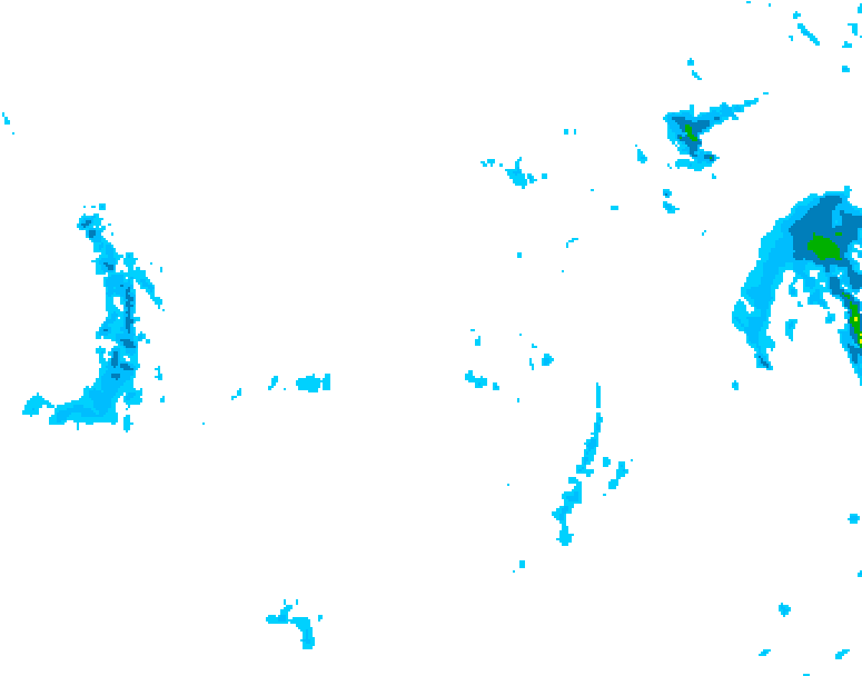 GDPS precipitation 084 hour forecast chart for Canada based on 2025/11/30 1200Z data