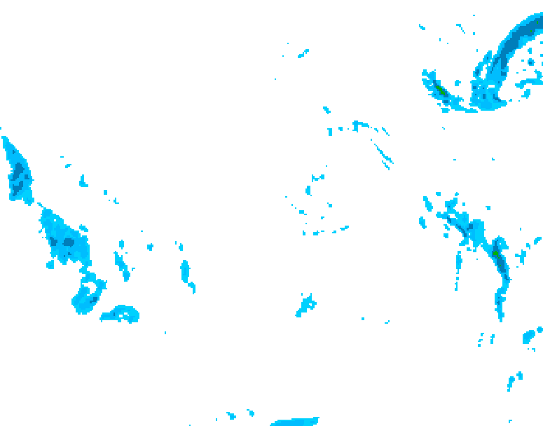GDPS precipitation 108 hour forecast chart for Canada based on 2025/11/30 1200Z data