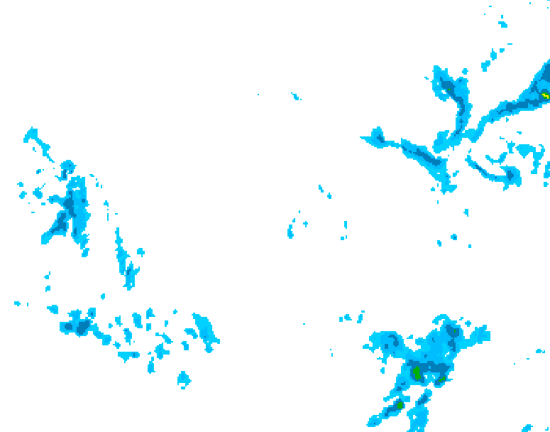 GDPS precipitation 138 hour forecast chart for Canada based on 2025/11/30 1200Z data