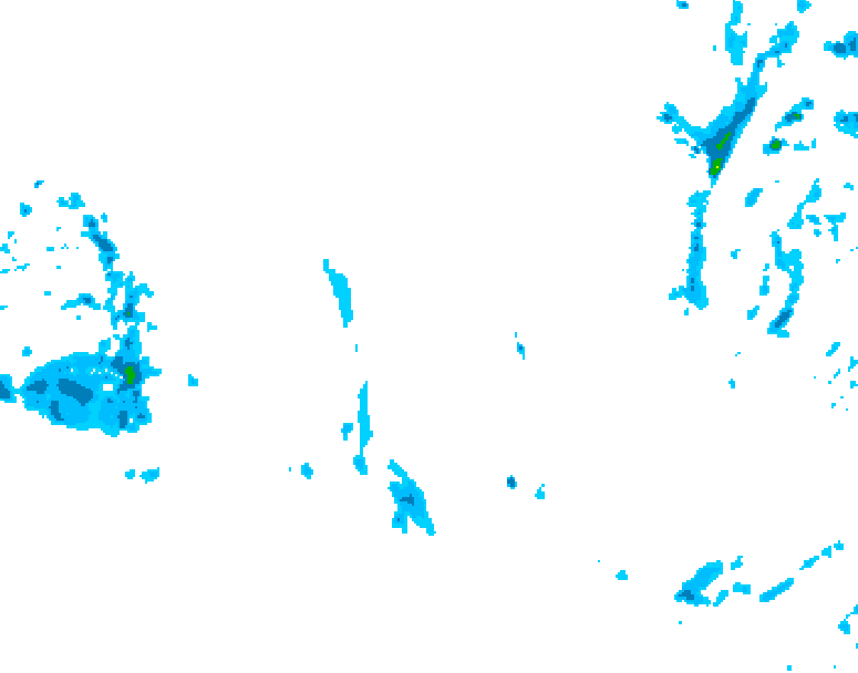 GDPS precipitation 222 hour forecast chart for Canada based on 2025/11/30 1200Z data