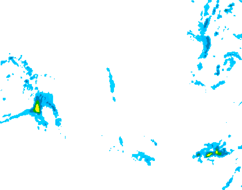 GDPS precipitation 234 hour forecast chart for Canada based on 2025/11/30 1200Z data