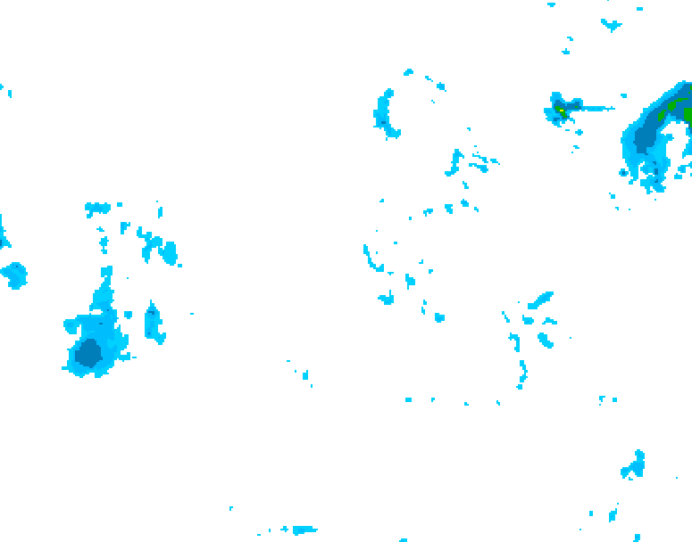 GDPS precipitation 084 hour forecast chart for Canada based on 2025/12/01 0000Z data