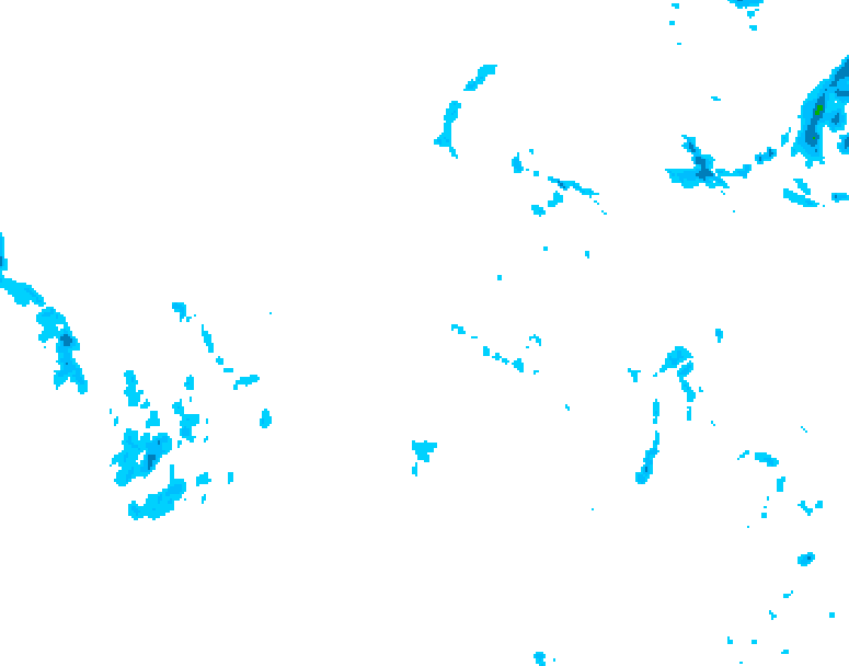 GDPS precipitation 078 hour forecast chart for Canada based on 2025/12/01 1200Z data
