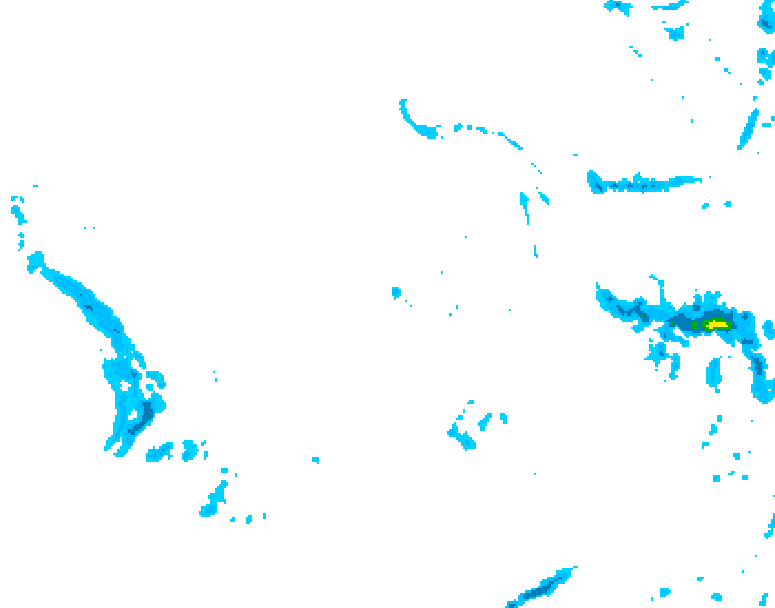 GDPS precipitation 090 hour forecast chart for Canada based on 2025/12/01 1200Z data