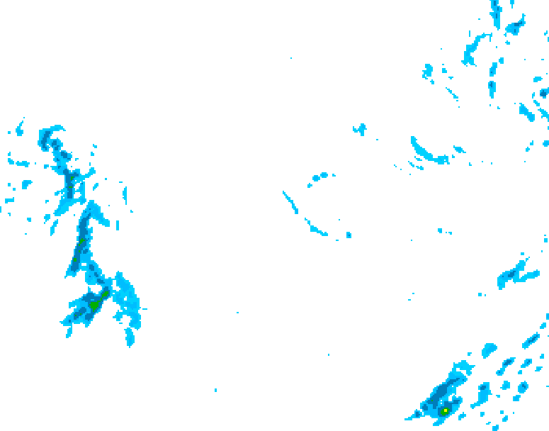 GDPS precipitation 144 hour forecast chart for Canada based on 2025/12/01 1200Z data