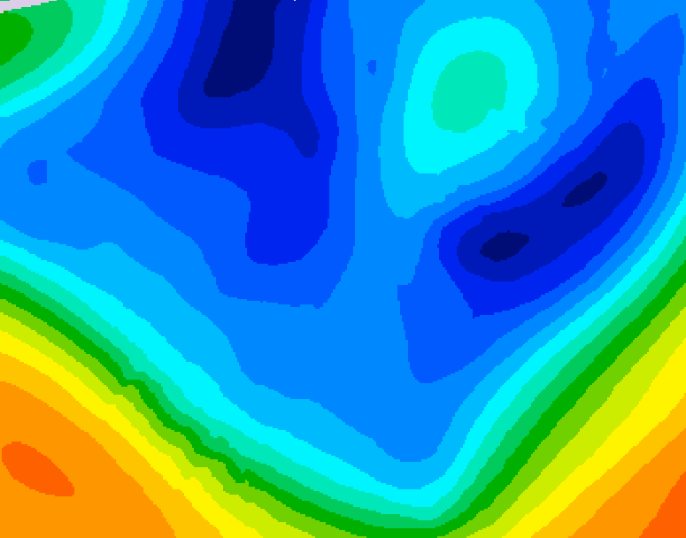 GDPS 500 millibar geopotential height 228 hour forecast chart for Canada based on 2025/12/02 0000Z data