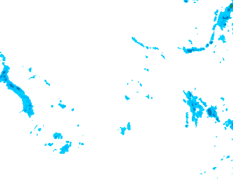 GDPS precipitation 072 hour forecast chart for Canada based on 2025/12/02 0000Z data