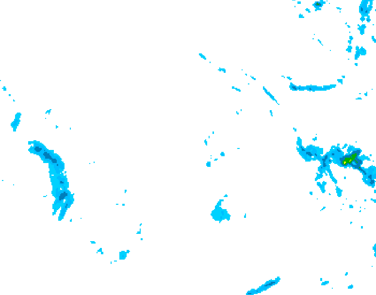 GDPS precipitation 078 hour forecast chart for Canada based on 2025/12/02 0000Z data