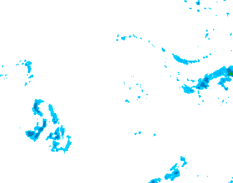 GDPS precipitation 090 hour forecast chart for Canada based on 2025/12/02 0000Z data
