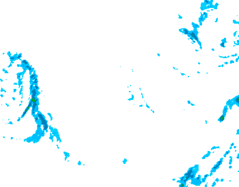 GDPS precipitation 132 hour forecast chart for Canada based on 2025/12/02 0000Z data