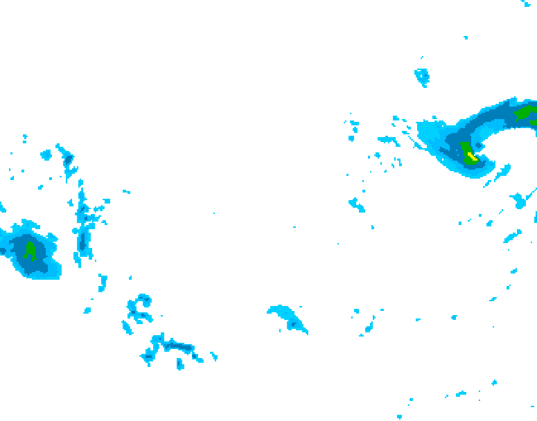 GDPS precipitation 192 hour forecast chart for Canada based on 2025/12/02 0000Z data