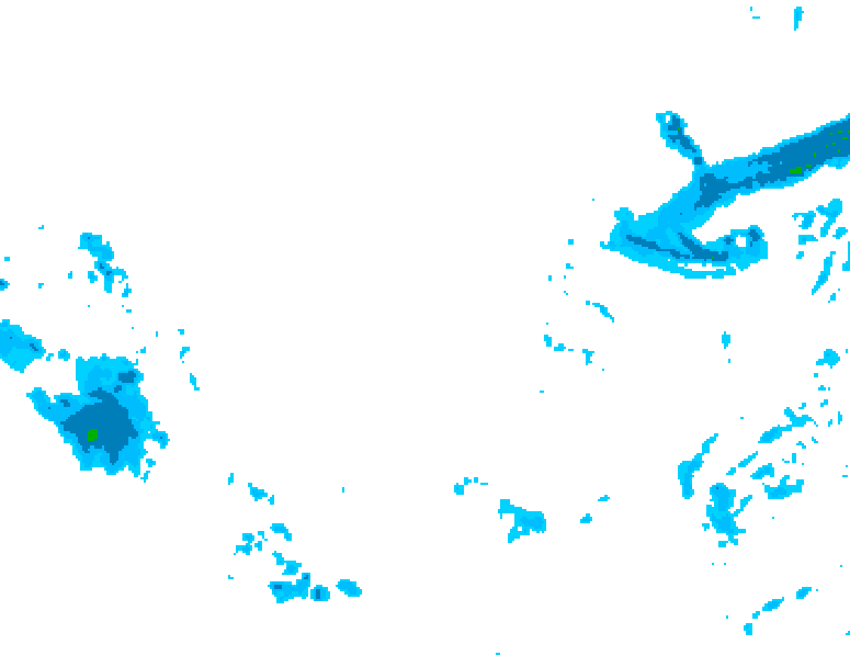 GDPS precipitation 198 hour forecast chart for Canada based on 2025/12/02 0000Z data