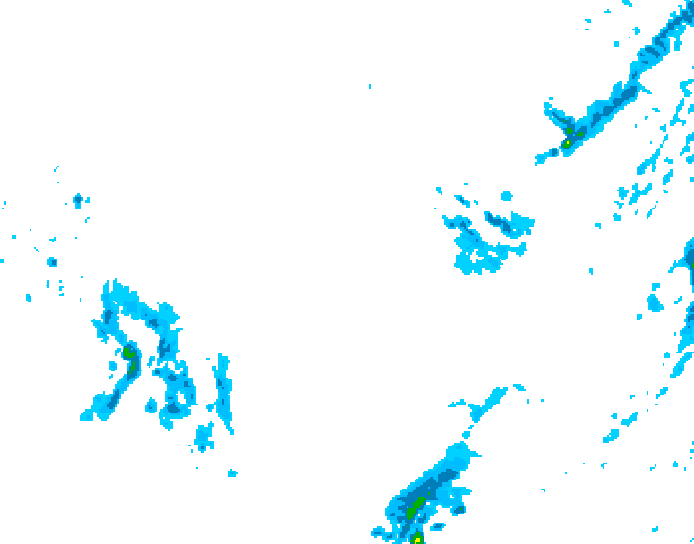 GDPS precipitation 216 hour forecast chart for Canada based on 2025/12/02 0000Z data