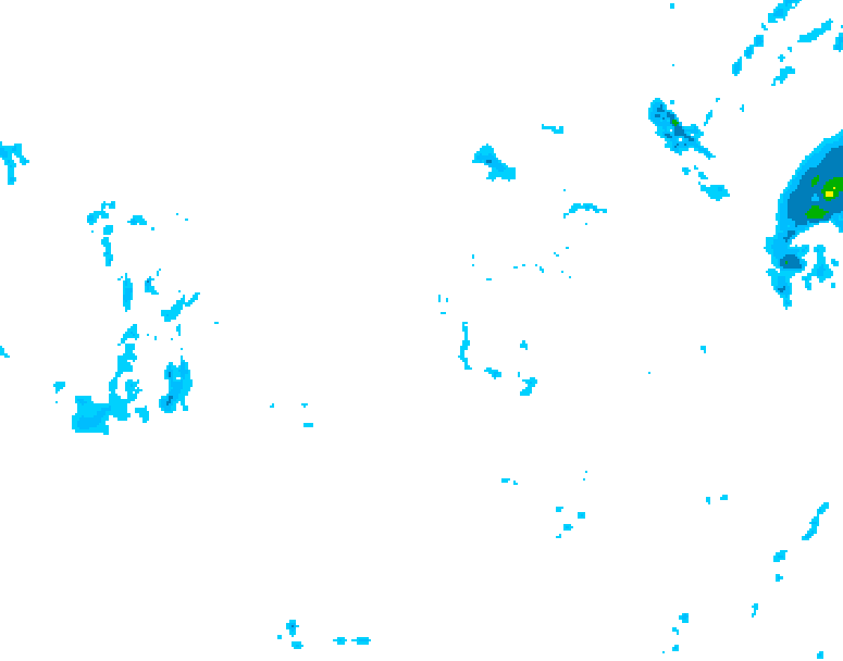 GDPS precipitation 042 hour forecast chart for Canada based on 2025/12/02 1200Z data