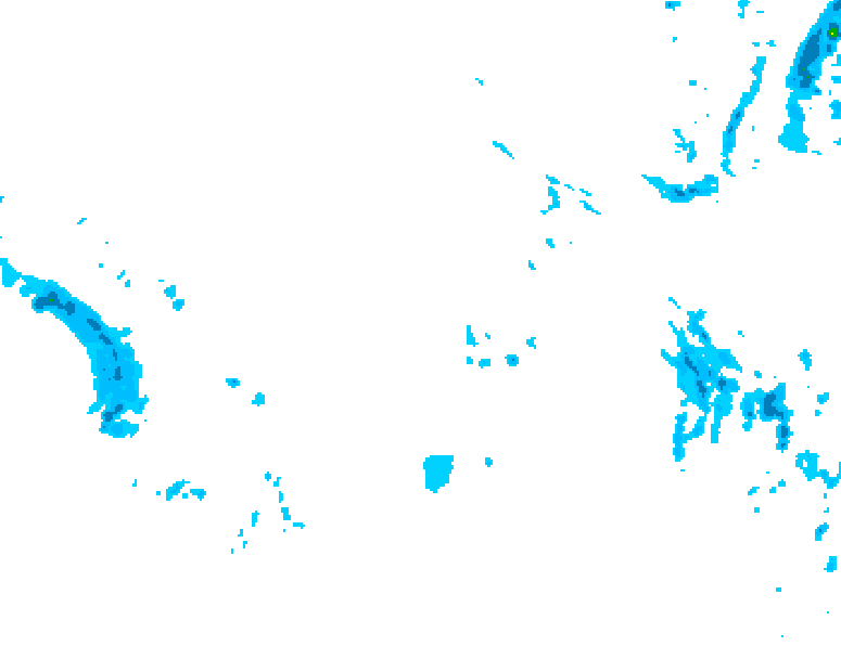 GDPS precipitation 060 hour forecast chart for Canada based on 2025/12/02 1200Z data