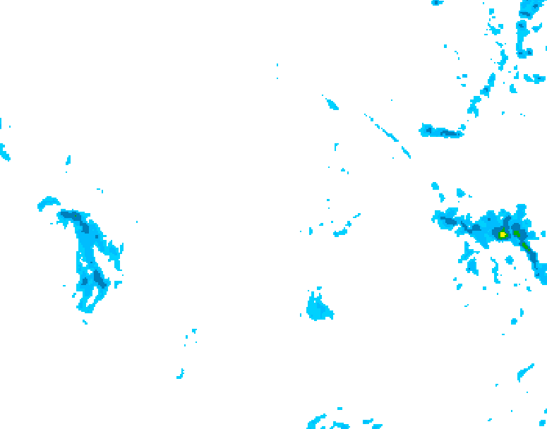 GDPS precipitation 066 hour forecast chart for Canada based on 2025/12/02 1200Z data