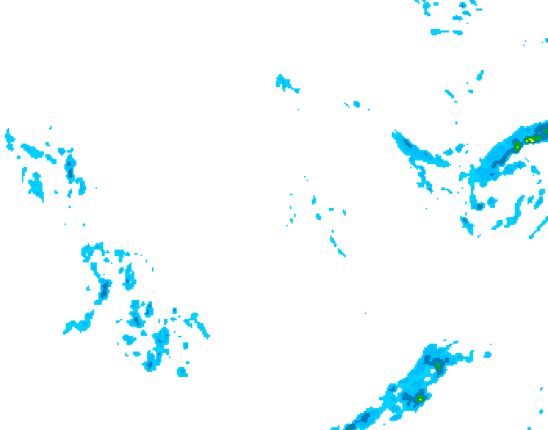 GDPS precipitation 084 hour forecast chart for Canada based on 2025/12/02 1200Z data