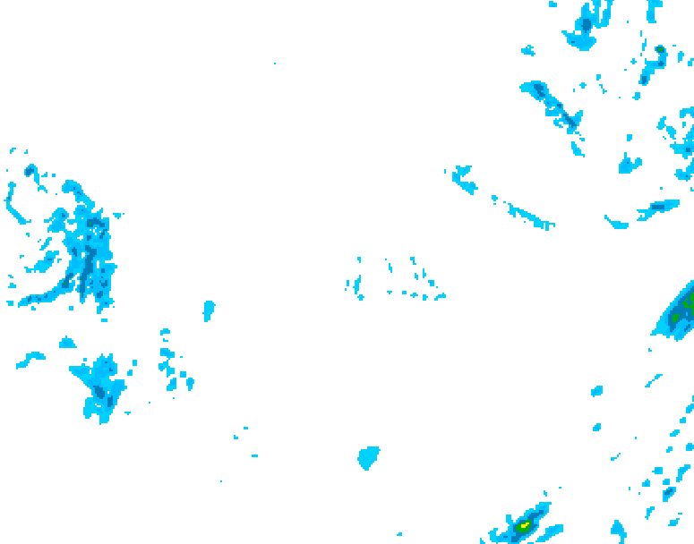 GDPS precipitation 114 hour forecast chart for Canada based on 2025/12/02 1200Z data