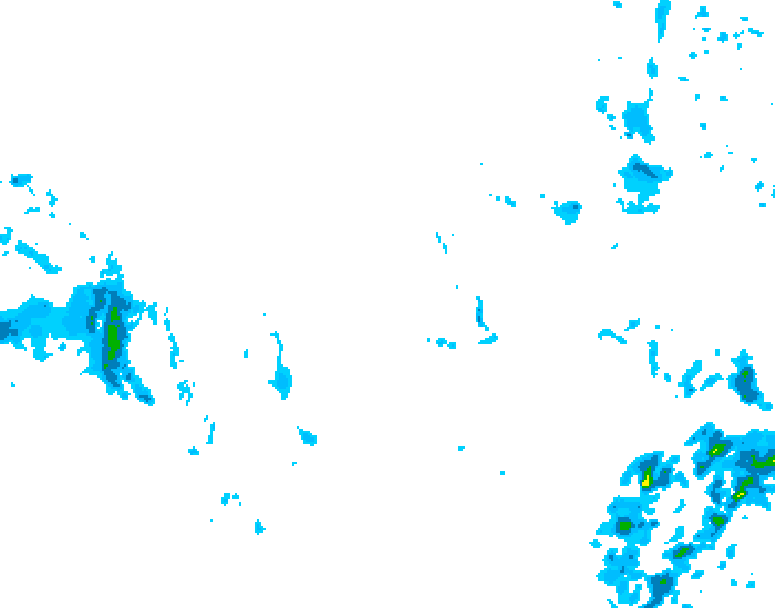 GDPS precipitation 144 hour forecast chart for Canada based on 2025/12/02 1200Z data