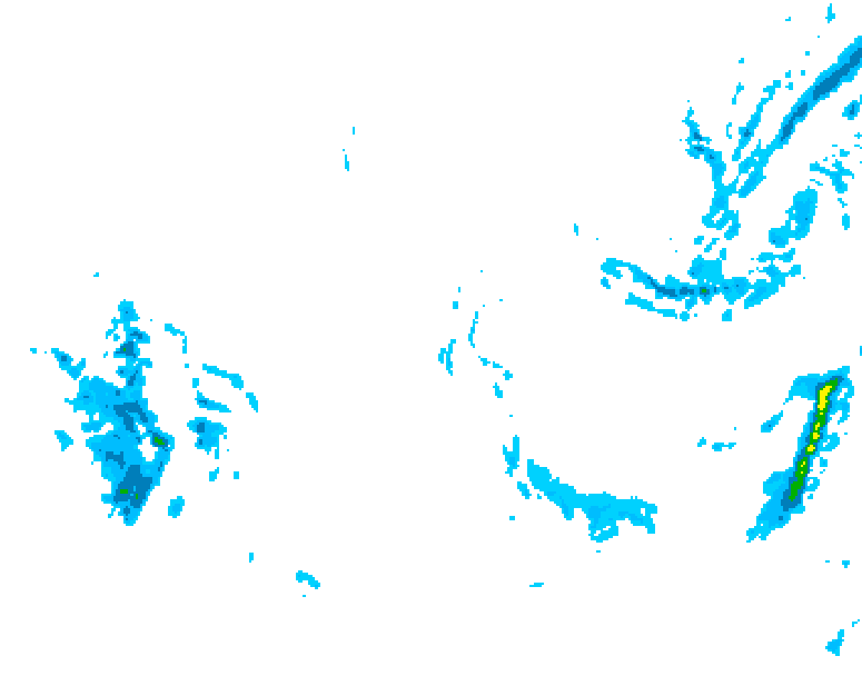 GDPS precipitation 198 hour forecast chart for Canada based on 2025/12/02 1200Z data