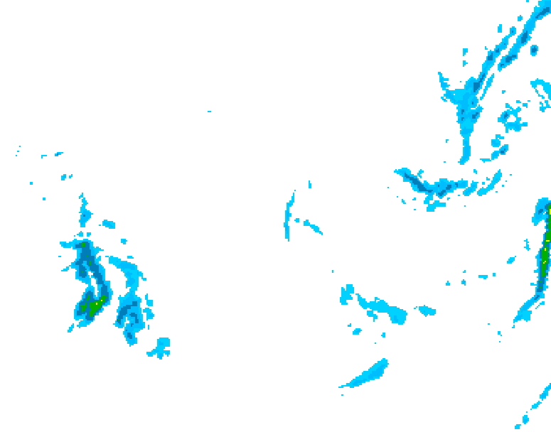GDPS precipitation 204 hour forecast chart for Canada based on 2025/12/02 1200Z data