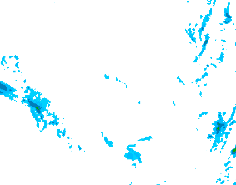 GDPS precipitation 234 hour forecast chart for Canada based on 2025/12/02 1200Z data