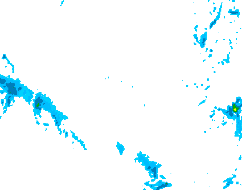 GDPS precipitation 240 hour forecast chart for Canada based on 2025/12/02 1200Z data