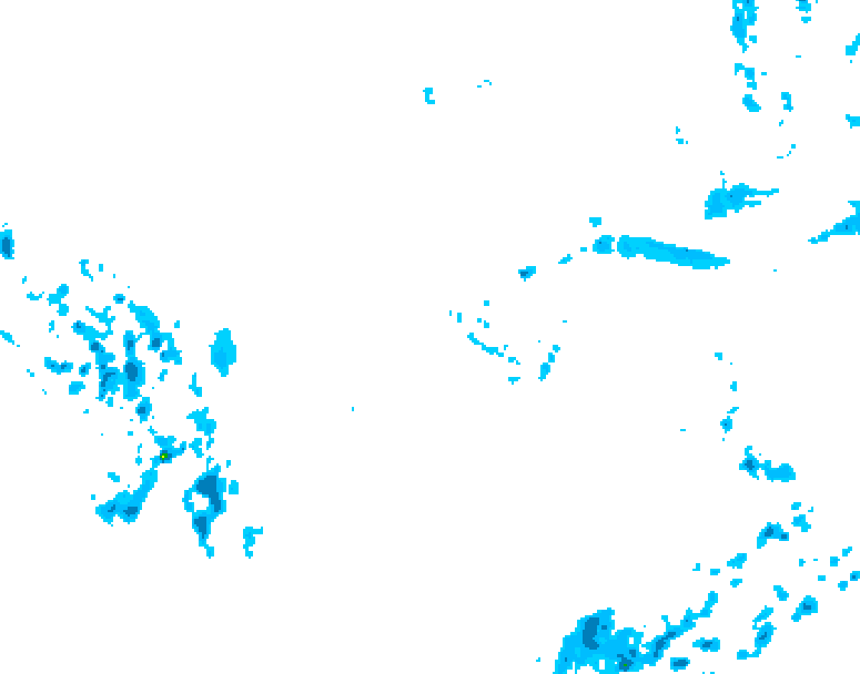 GDPS precipitation 108 hour forecast chart for Canada based on 2025/12/03 1200Z data