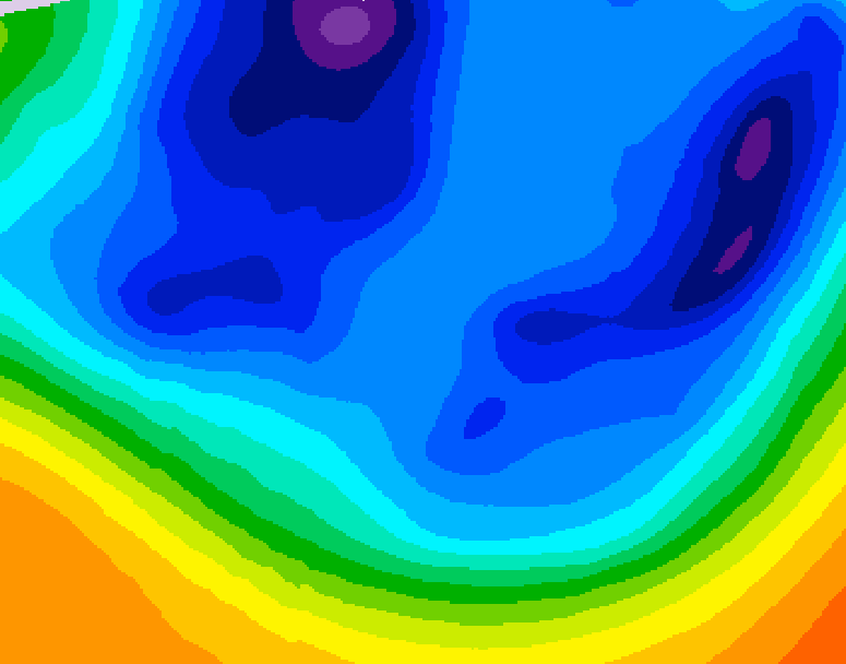 GDPS 500 millibar geopotential height 168 hour forecast chart for Canada based on 2025/12/04 0000Z data