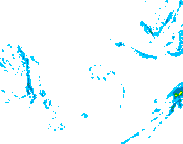 GDPS precipitation 066 hour forecast chart for Canada based on 2025/12/04 0000Z data