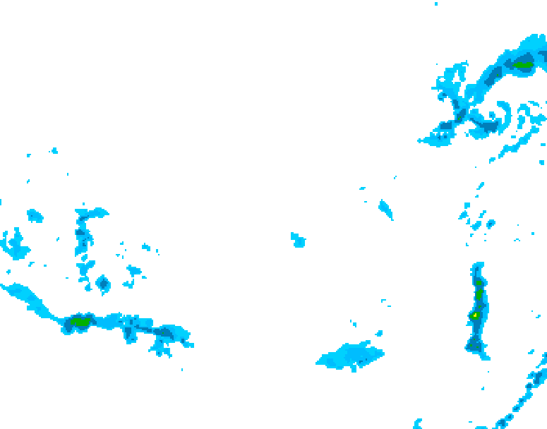 GDPS precipitation 156 hour forecast chart for Canada based on 2025/12/04 0000Z data
