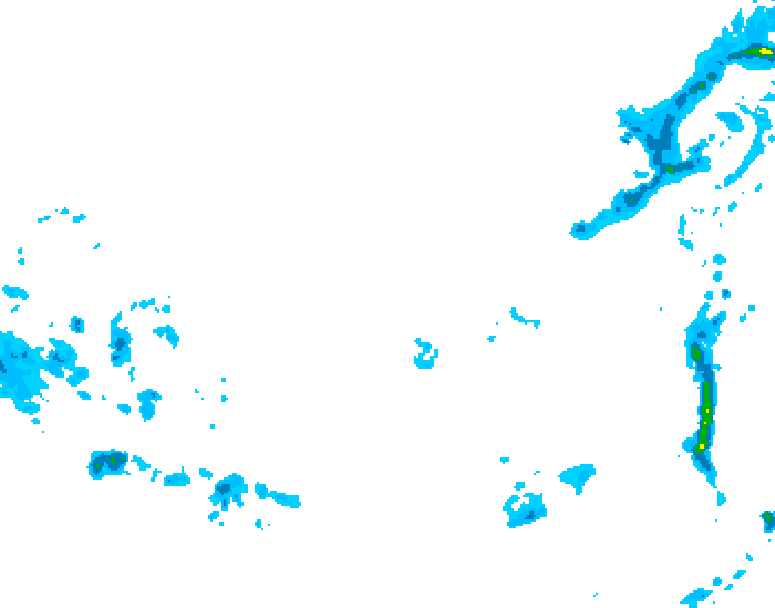 GDPS precipitation 162 hour forecast chart for Canada based on 2025/12/04 0000Z data