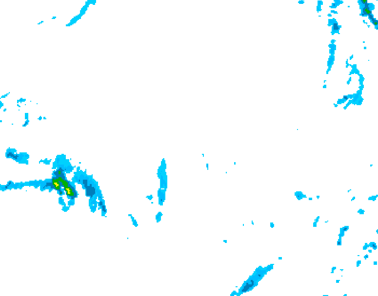 GDPS precipitation 198 hour forecast chart for Canada based on 2025/12/04 0000Z data