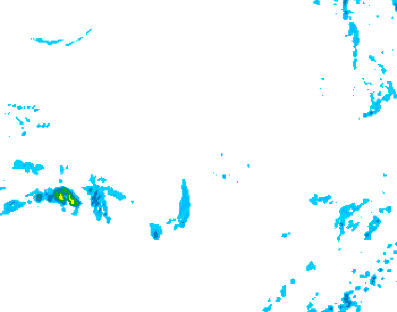 GDPS precipitation 204 hour forecast chart for Canada based on 2025/12/04 0000Z data