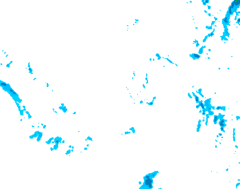 GDPS precipitation 012 hour forecast chart for Canada based on 2025/12/04 1200Z data