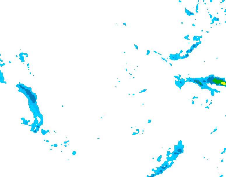 GDPS precipitation 024 hour forecast chart for Canada based on 2025/12/04 1200Z data