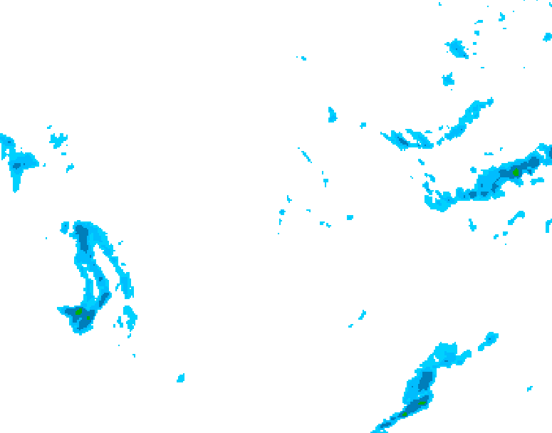 GDPS precipitation 030 hour forecast chart for Canada based on 2025/12/04 1200Z data