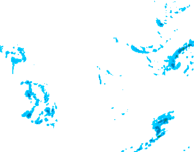 GDPS precipitation 036 hour forecast chart for Canada based on 2025/12/04 1200Z data