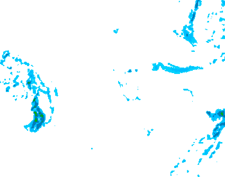GDPS precipitation 078 hour forecast chart for Canada based on 2025/12/04 1200Z data
