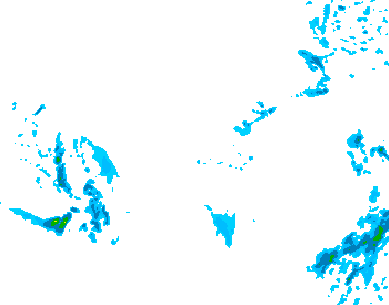 GDPS precipitation 114 hour forecast chart for Canada based on 2025/12/04 1200Z data