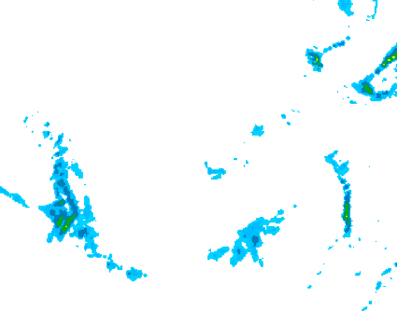 GDPS precipitation 144 hour forecast chart for Canada based on 2025/12/04 1200Z data